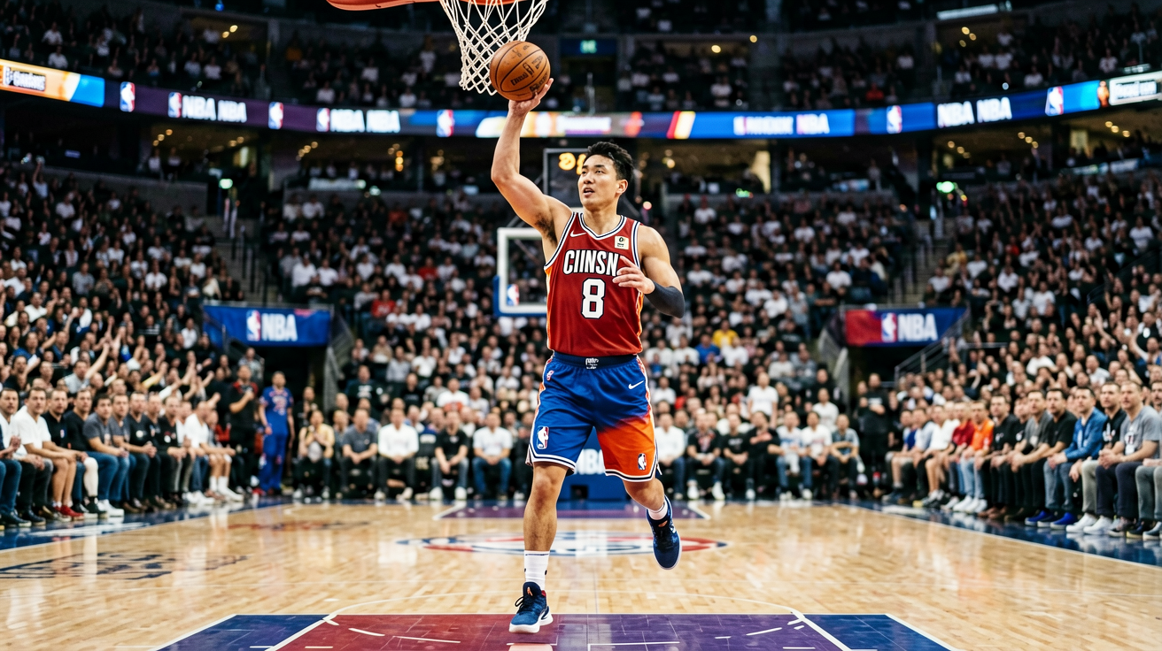NBA篮球赛事现场